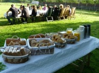 kk.Groep buiten buffet