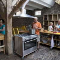 vakantie meerlo De Schuur keuken